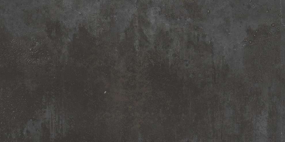 Керамогранит Azteca Orion Lux 120 Titanium, цвет чёрный, поверхность полированная, прямоугольник, 600x1200