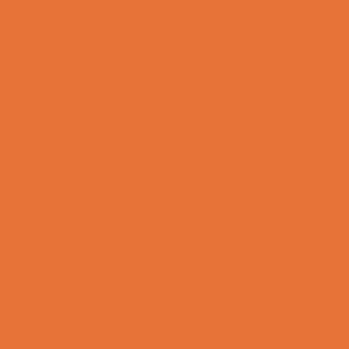 Керамогранит Ce.Si Matt Cromo, цвет оранжевый, поверхность матовая, квадрат, 50x50