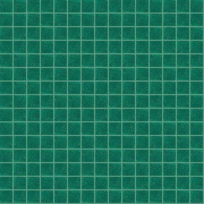 Мозаика Bisazza Vetricolor 20.67, цвет зелёный, поверхность матовая, квадрат, 322x322