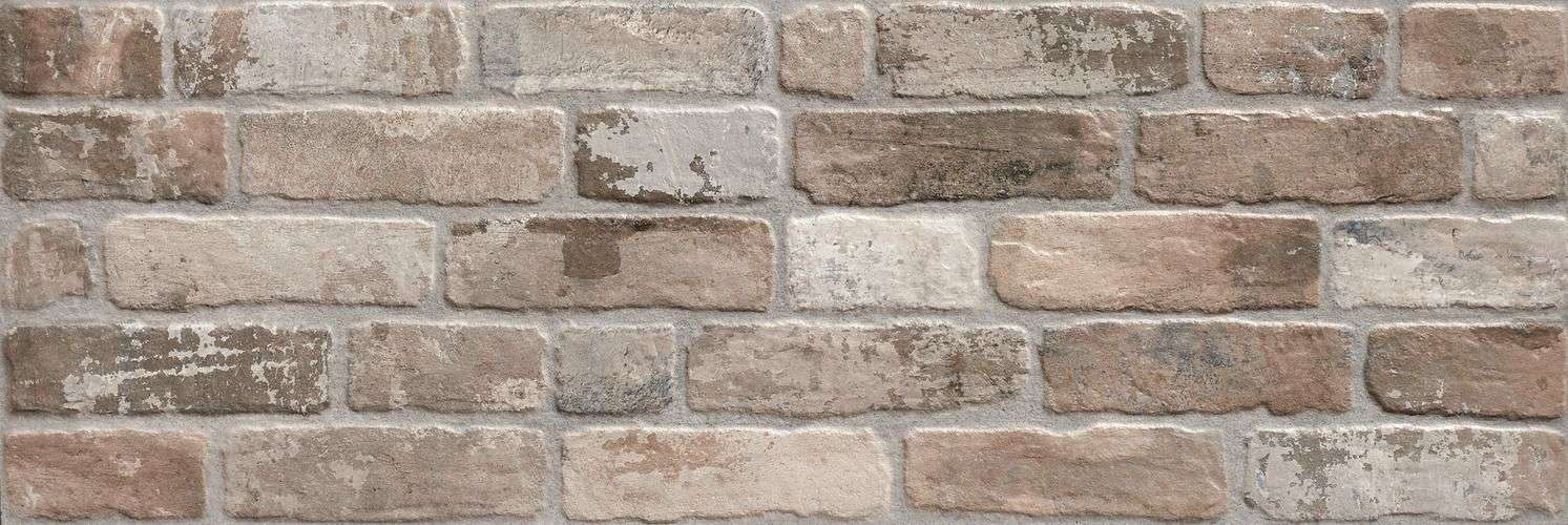 Керамическая плитка Keraben Wall Brick Old Smoke, цвет серый, поверхность матовая, под кирпич, 300x900
