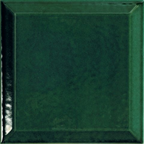 Керамическая плитка Tonalite Diamante Verdone 569, цвет зелёный, поверхность глянцевая, квадрат, 150x150