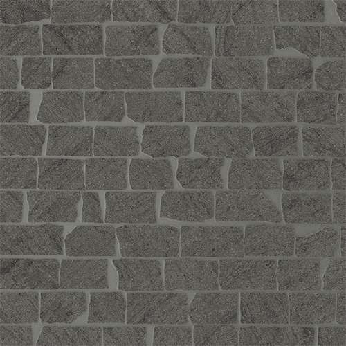 Мозаика Caesar Core Soot Ars AEG7, цвет чёрный, поверхность матовая, квадрат, 300x300