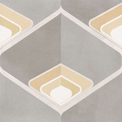 Декоративные элементы Vives Pop Tile Bonnie-R, цвет серый, поверхность матовая, квадрат, 150x150