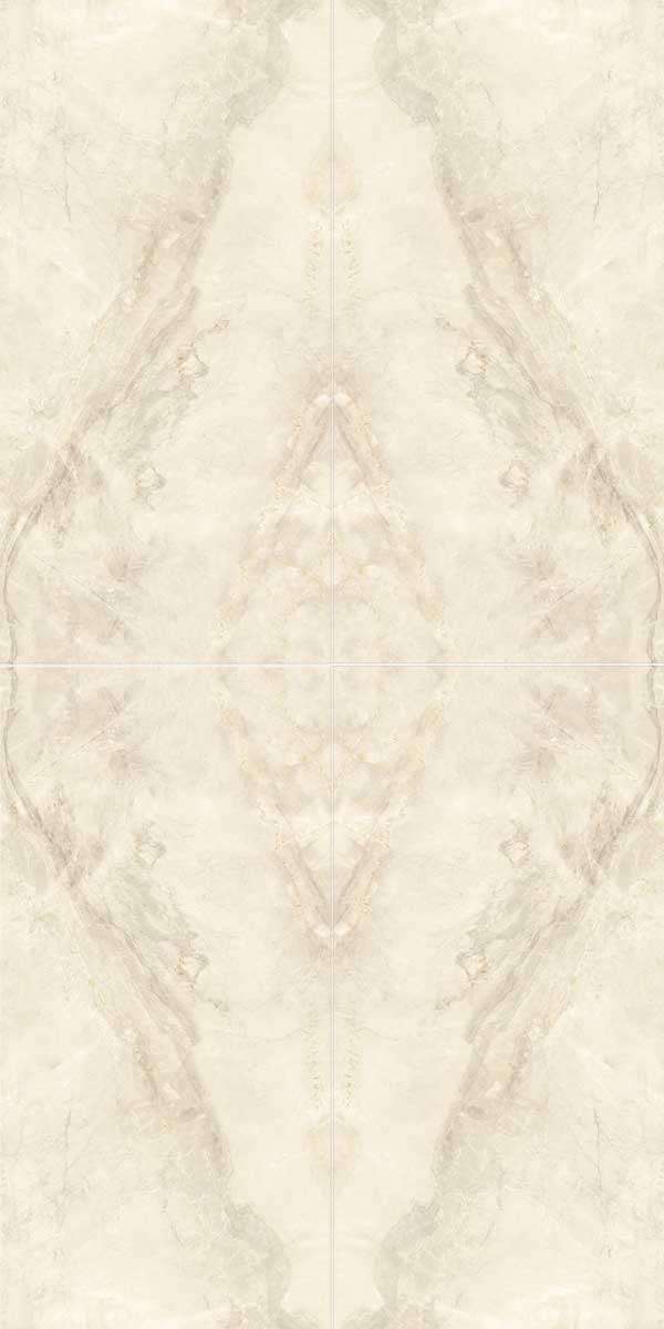 Декоративные элементы Cerdomus Sybil Book Match Beige Lev. 84130, цвет бежевый, поверхность полированная, прямоугольник, 1200x2400