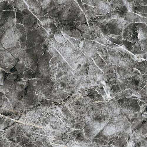 Керамогранит Гранитея G245-Kirety Black Polished, цвет серый, поверхность полированная, квадрат, 600x600