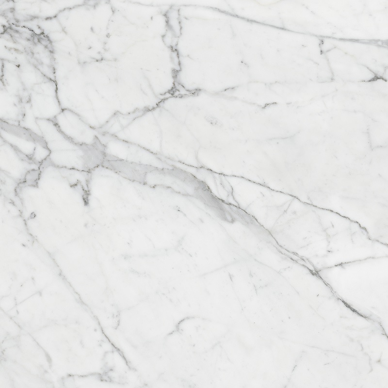 Керамогранит Kerranova Marble Trend K-1000/LR/600x600x10, цвет белый, поверхность лаппатированная, квадрат, 600x600