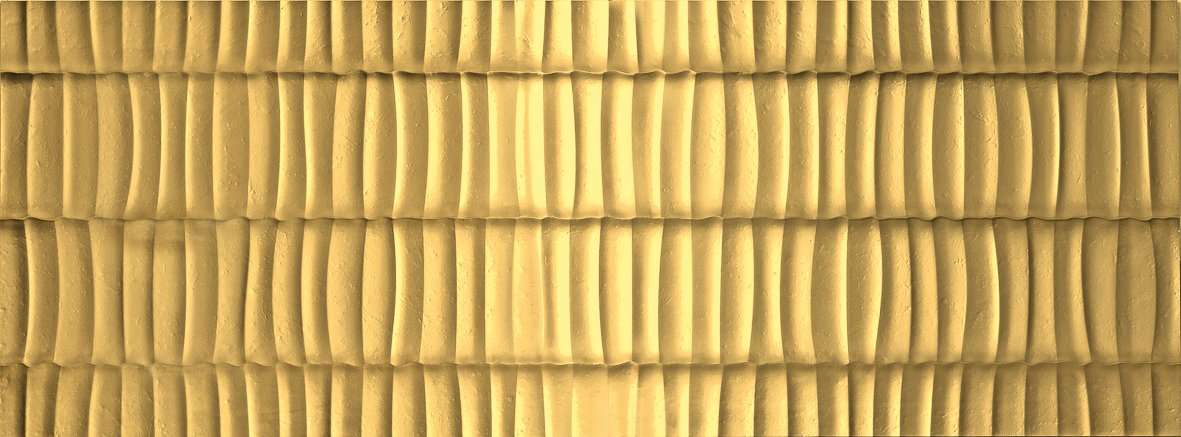 Декоративные элементы Aparici Markham Teide Gold, цвет жёлтый, поверхность матовая, прямоугольник, 446x1190