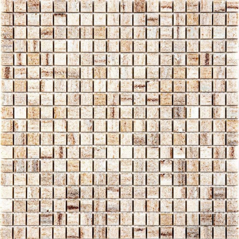 Мозаика Natural Mosaic I-Тilе (1,5X1,5) 4M020-15P, цвет бежевый, поверхность полированная, квадрат, 298x298