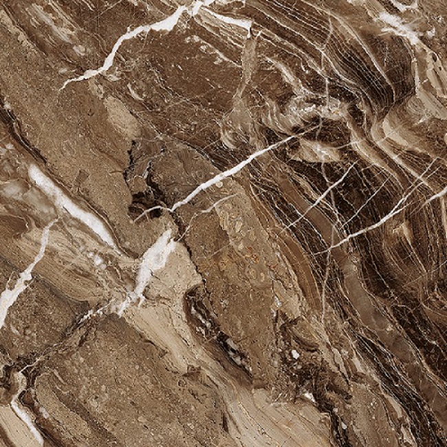 Керамогранит Идальго Арабеско Лайт LR, цвет коричневый, поверхность лаппатированная, квадрат, 600x600