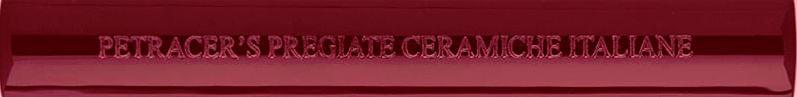 Бордюры Petracers Grand Elegance Sigaro Bordeaux Con Griffe, Италия, прямоугольник, 25x200, фото в высоком разрешении