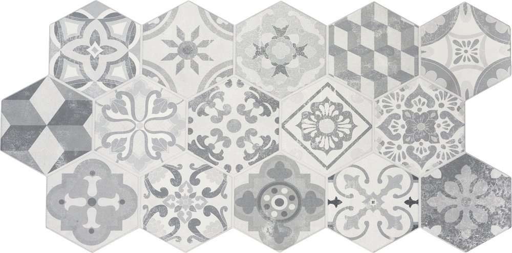 Керамогранит El Molino Centauro Vintage Gris, цвет серый, поверхность матовая, прямоугольник, 455x900