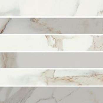 Мозаика Cerim Antique Pure Marble 02 Mos 3D Luc 754809, цвет серый бежевый, поверхность лаппатированная, квадрат, 300x300