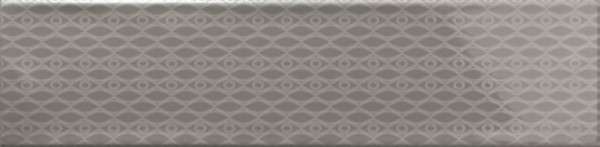 Керамическая плитка Ribesalbes Ocean Decor Dark Grey, цвет серый тёмный, поверхность глянцевая, прямоугольник, 75x300