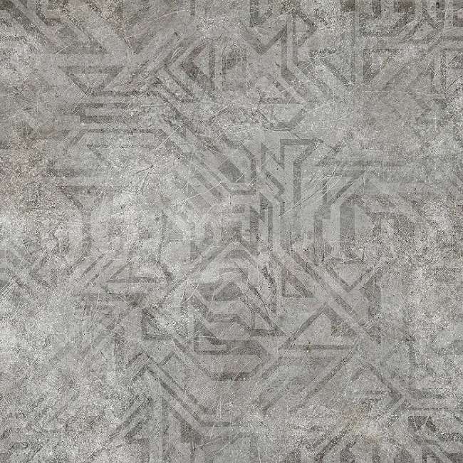Декоративные элементы Керамин Детроит 2Д Тип 2 Серый, цвет серый, поверхность матовая, квадрат, 500x500