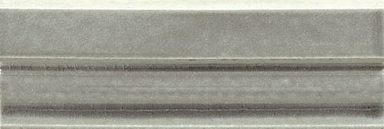 Бордюры Grazia Formae Toro Steel TOF4, цвет серый, поверхность глянцевая, прямоугольник, 65x260
