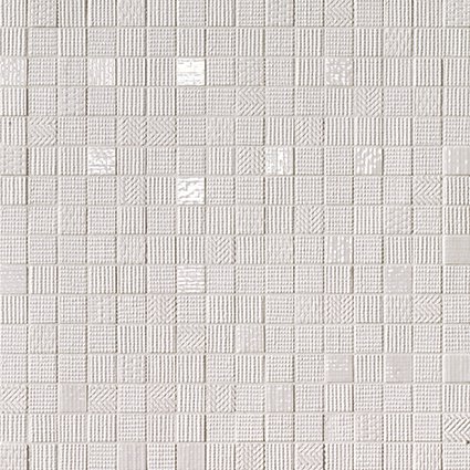 Мозаика Fap Milano&Wall Bianco Mosaico fNVJ, цвет белый, поверхность матовая, квадрат, 305x305