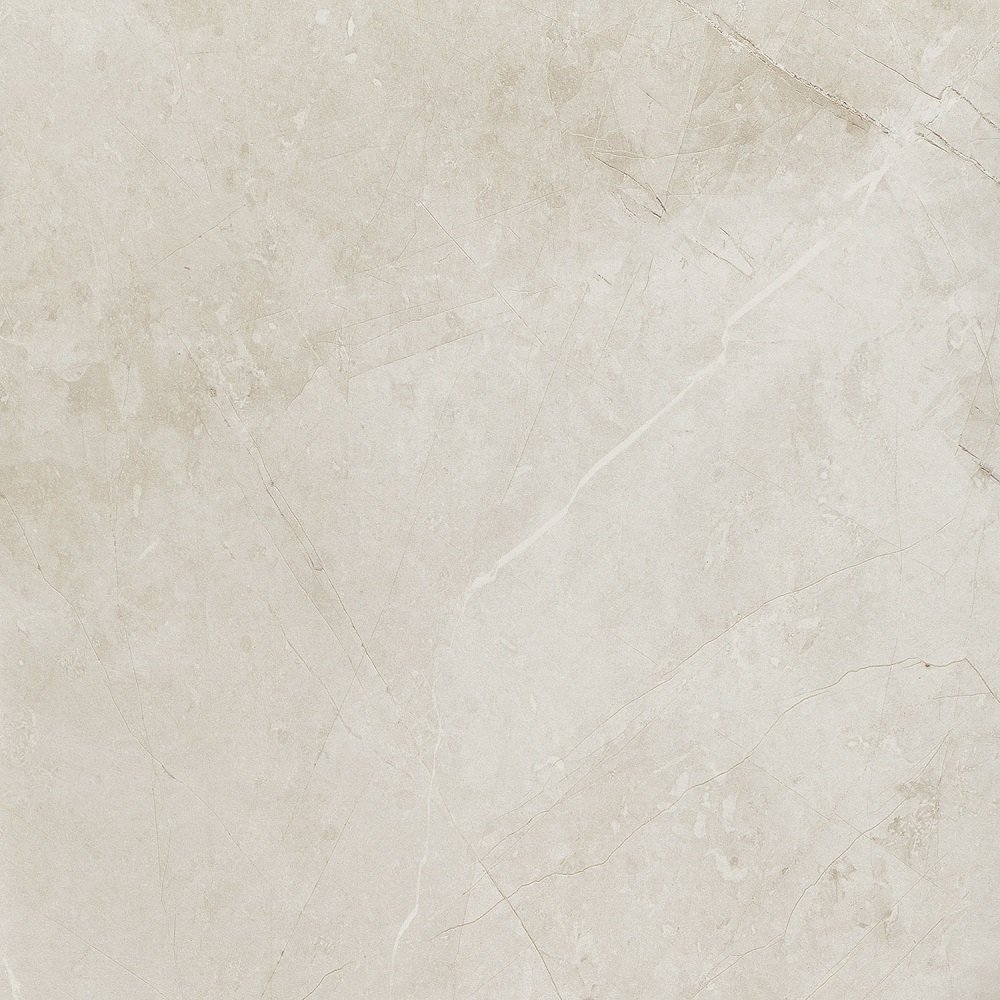 Керамогранит Tubadzin Remos White, цвет белый, поверхность матовая, квадрат, 598x598
