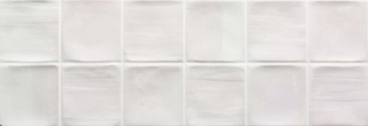 Керамическая плитка Gala Winter Mosaic Fog Grey, цвет серый, поверхность глянцевая, прямоугольник, 214x610