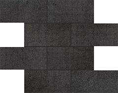 Декоративные элементы Floor Gres Flowtech Burnished Nat 6mm (7,5X15) Mur 756623, цвет серый, поверхность матовая, кабанчик, 300x300
