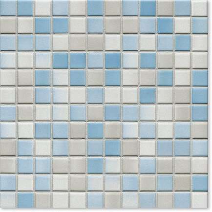 Мозаика Jasba 3624H Lavita Cloudy Blue, цвет голубой, поверхность матовая, квадрат, 316x316