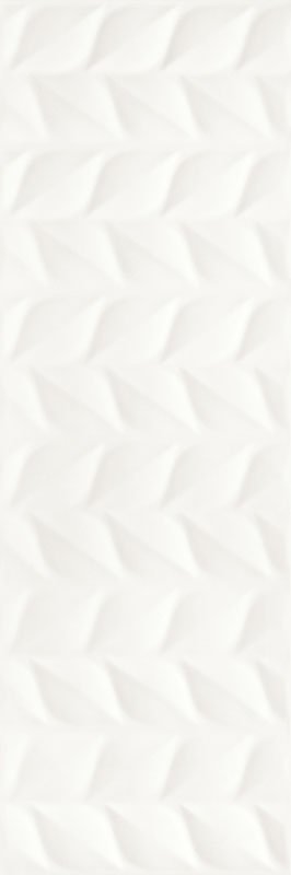 Керамическая плитка Paradyz Elia Bianco Struktura A, цвет белый, поверхность структурированная, прямоугольник, 250x750