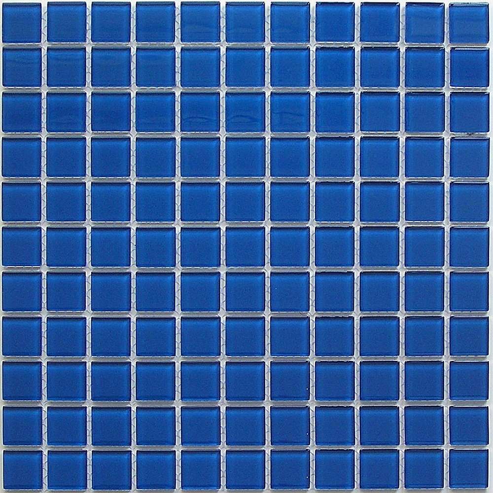 Мозаика Bonaparte Bonaparte Deep Blu, цвет синий, поверхность глянцевая, квадрат, 300x300