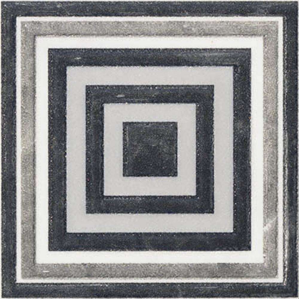 Вставки Ricchetti Marble Boutique Angolo List Freddo Lux Ret, цвет серый, поверхность глянцевая, прямоугольник, 114x114