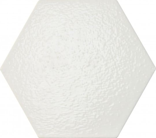 Керамическая плитка Dune Shapes 5 Majestic Nacar 188005, цвет белый, поверхность глянцевая, шестиугольник, 230x270