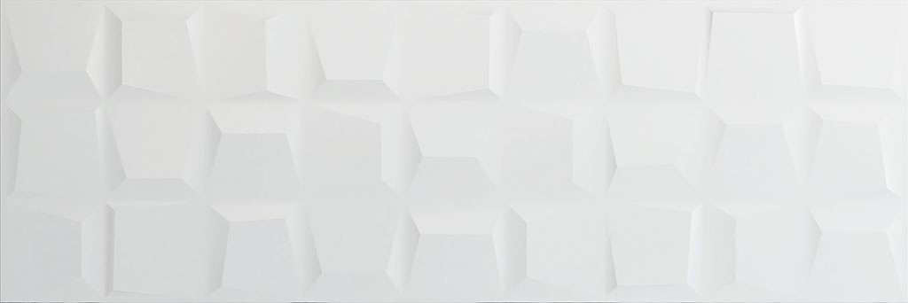 Декоративные элементы Sanchis Square Colours White, цвет белый, поверхность рельефная, прямоугольник, 330x1000