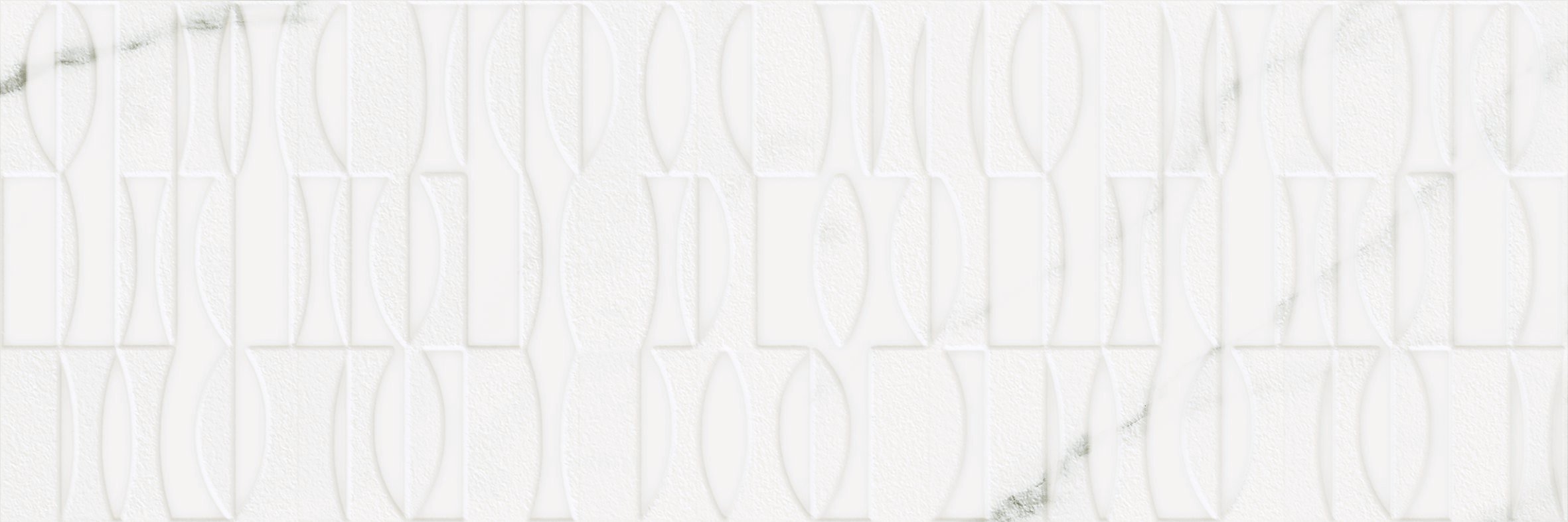 Керамическая плитка Baldocer Polaris Ellips Rectificado, цвет белый, поверхность матовая, прямоугольник, 300x900