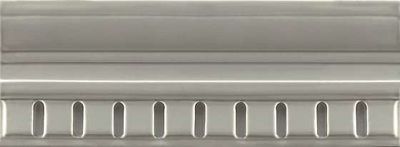 Бордюры Grazia Formae Fidia Steel FI4, цвет серый, поверхность глянцевая, прямоугольник, 100x200