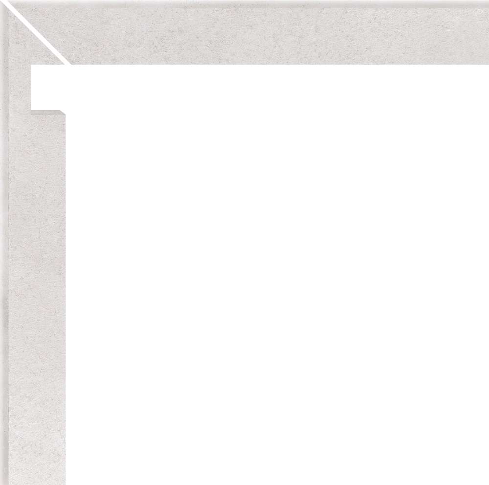 Бордюры Cerdomus Marne Battiscala Sn Perla Ret 460 72172, цвет серый, поверхность матовая, прямоугольник, 48x600