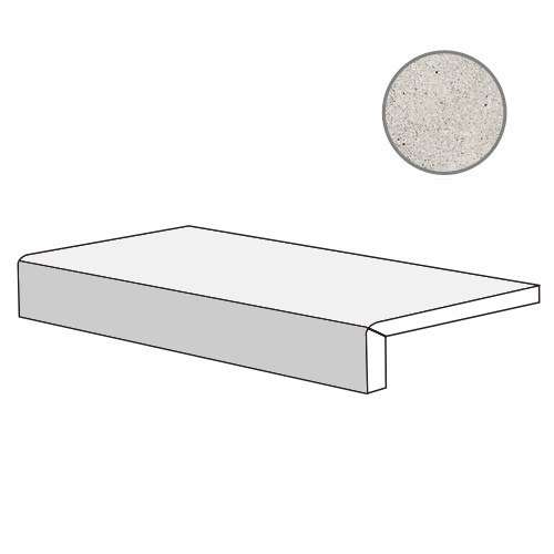 Спецэлементы ABK Out.20 Elem.L Blend Concrete Moon PF60009226, цвет белый, поверхность матовая, прямоугольник, 150x900