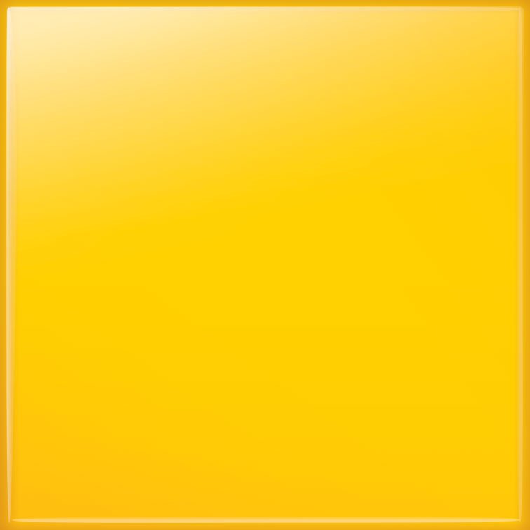Керамическая плитка Tubadzin Pastel Zolty, цвет жёлтый, поверхность глянцевая, квадрат, 200x200