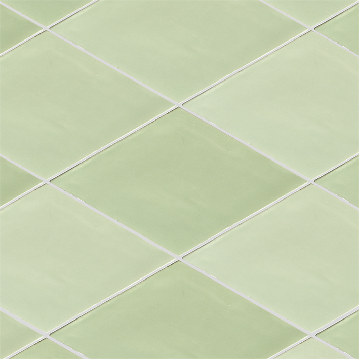 Керамическая плитка L'Antic Colonial Rhombus Light Green L138001211, цвет зелёный, поверхность матовая, ромб, 150x260