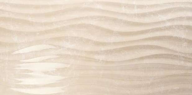 Керамическая плитка Love Tiles Marble Curl Beige Shine, цвет бежевый, поверхность глянцевая, прямоугольник, 350x700
