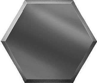 Керамическая плитка ДСТ Зеркальная графитовая плитка СОТА СОЗГ1, цвет серый, поверхность глянцевая, прямоугольник, 173x200