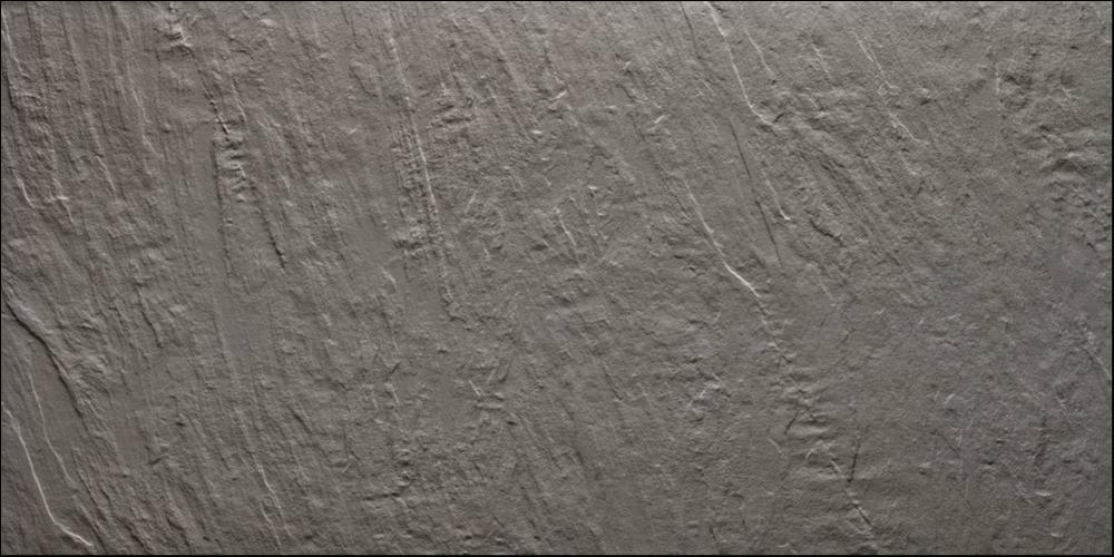 Керамогранит Grespania Alpes Grafito, цвет серый, поверхность матовая, прямоугольник, 600x1200