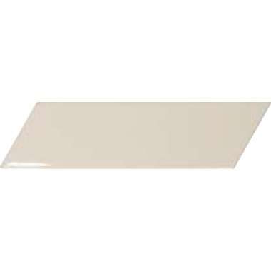 Керамическая плитка Equipe Chevron Wall Cream Left 23352, цвет бежевый, поверхность глянцевая, шеврон, 52x186