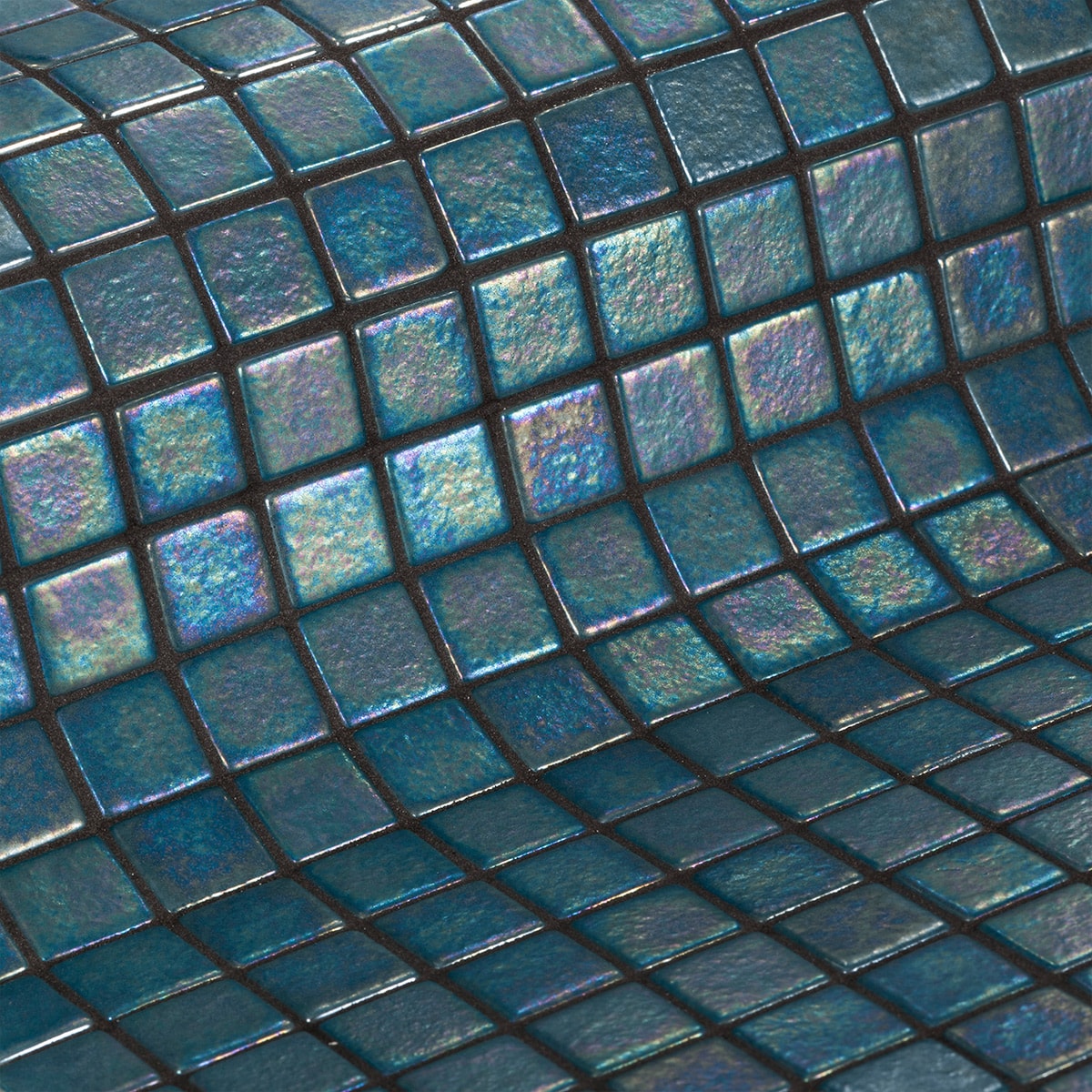 Мозаика Ezarri Safe-Steps Jade, цвет бирюзовый, поверхность матовая, прямоугольник, 313x495