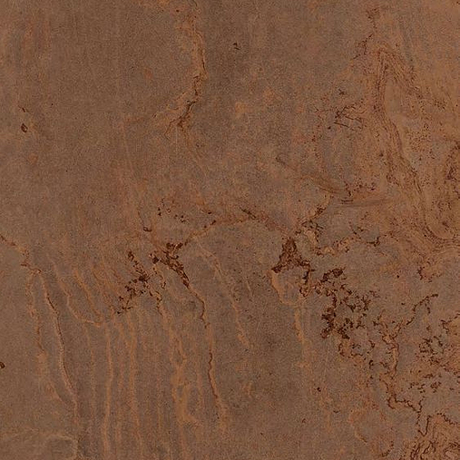 Керамогранит Apavisa Zinc Copper Natural, цвет коричневый, поверхность матовая, квадрат, 600x600