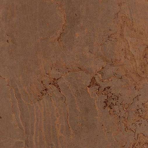 Керамогранит Apavisa Zinc Copper Natural, цвет коричневый, поверхность матовая, квадрат, 600x600