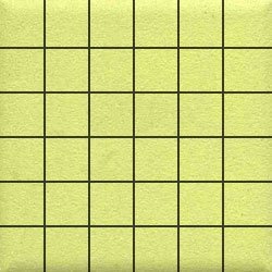 Мозаика Ce.Si Full Body Uranio Su Rete 5x5, цвет зелёный, поверхность матовая, квадрат, 300x300