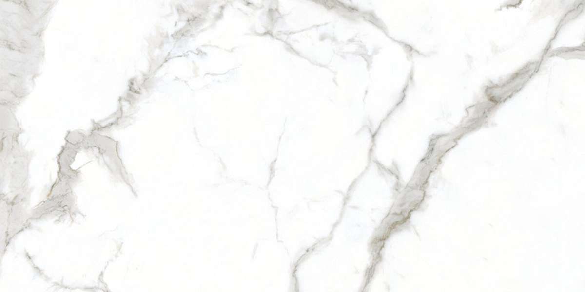 Керамогранит Flais Alaska White, цвет белый, поверхность полированная, прямоугольник, 600x1200