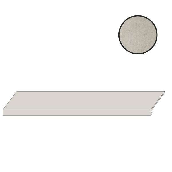 Ступени Piemme Materia Grad.C.Retta Shimmer N/R 03099, цвет серый, поверхность матовая, прямоугольник, 330x1200