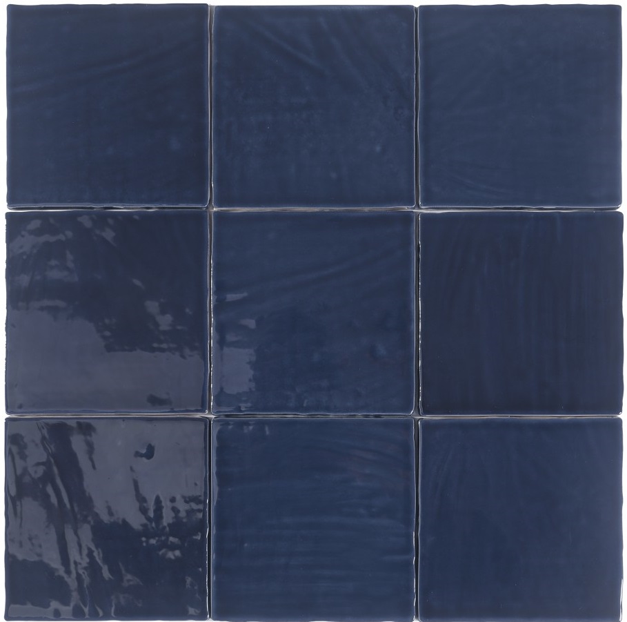 Керамическая плитка Dune Tabarca Marino 188248, цвет синий, поверхность глянцевая, квадрат, 150x150