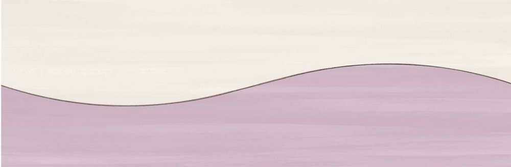 Декоративные элементы Cristacer Wake Up R Nuvola Lilla, цвет фиолетовый, поверхность матовая, прямоугольник, 125x750
