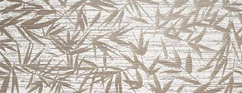 Декоративные элементы La Platera Shui White Leaves, цвет белый, поверхность матовая, прямоугольник, 350x900