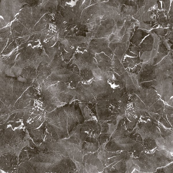 Керамическая плитка Piastrella Ольхон Эдем Люкс Черная, цвет чёрный, поверхность глянцевая, квадрат, 327x327