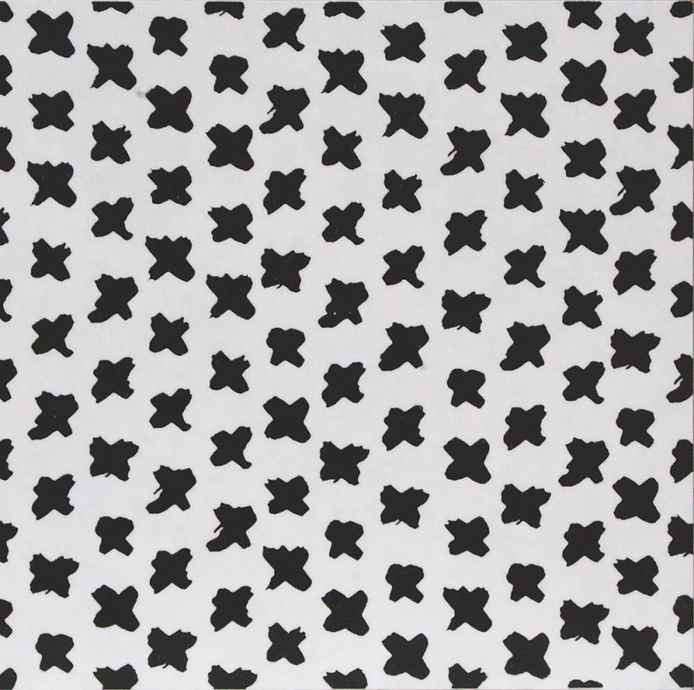 Декоративные элементы Terratinta Stonemarble White Charlie 02 TTSMWH02CH, цвет чёрно-белый, поверхность матовая, квадрат, 150x150
